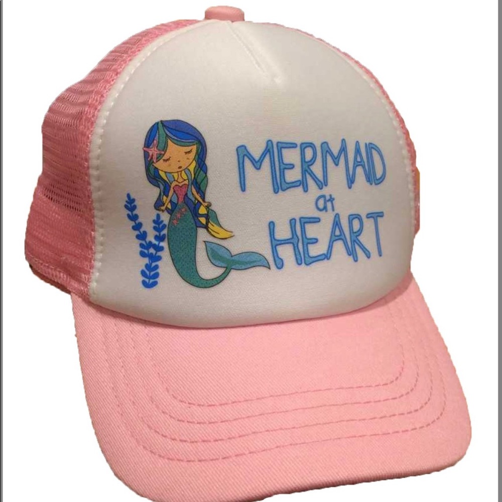 GROM SQUAD GIRLS “MERMAID AT HEART” TRUCKER HAT